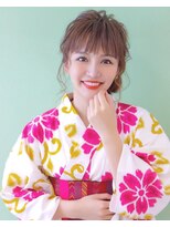 ShellBearヘアアレンジ☆振袖/袴/着物/銀座/東銀座/ヘアセット