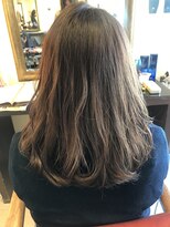 アリーナ 緑が丘店(arena) シアーベージュ×Aラインロング(N)