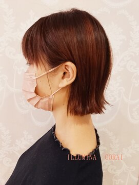 ヴァンカウンシル 伊那(VAN COUNCIL) 秋カラー☆プチっとボブ