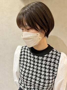 ルッカバイジェービー 行徳(lucca by jb) 黒髪/ボブルフ/ネビージュ/小顔/ワンレン/ボブ/ショート/前髪