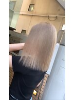 ラフ 難波店(LAFF)&nbsp;#黒髪#ボブルフ#ネビージュ#小顔#ワンレン