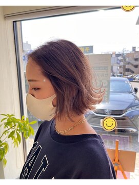 ラブユイット(LOVE HUIT) ミルクティーベージュ(^^)