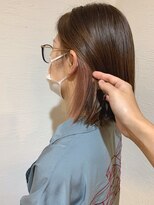 ローグ ヘアー 金町店(Rogue HAIR)&nbsp;ローグ金町美容室《沙月》　サクラ×イヤリングカラー