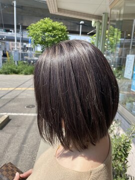 コノアラボ 守谷店(Conoah labo) 美髪☆アッシュブラウン×大人ボブ