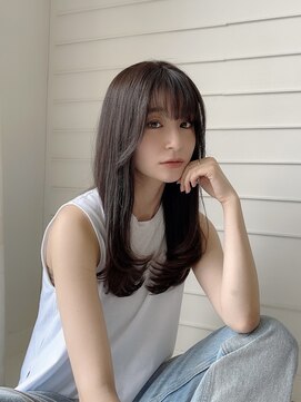 スプレンド センター南(SPLENDO hair nail supply&co.) 根本縮毛矯正+毛先デジタルパーマ【ストデジ】艶髪矯正