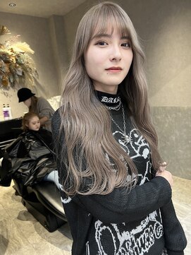 ロンド レア 天神大名店(Lond Le’a) ダブルカラー/インナーカラー/イヤリングカラー/ミルクティー