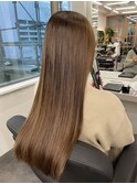 ツヤサラストレート