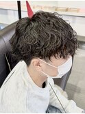 波巻きパーマ メンズマッシュ zest吉祥寺