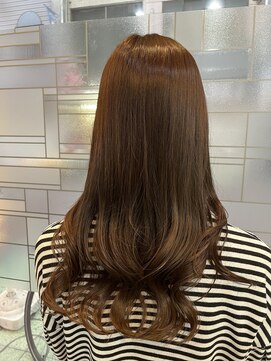 ヘアアンドメイク 心座(hair&make) ナチュラルショコラバイオレット 福田昌子