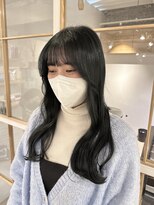 ヘアスペース リズム グリーン(Hair space Rizm green)&nbsp;ブルーブラック