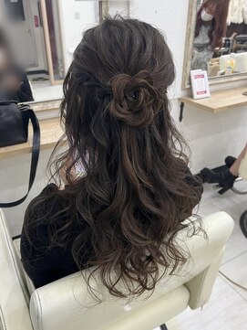 プティクローシェ バイ クオーレ(petite cloche by CUORE) お花ハーフ
