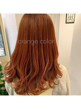 ヘア ケア ディエイチケー(HAIR CARE DHK) 可愛いオレンジカラー