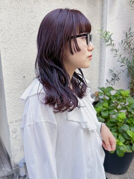 パークレーン アイス イヴェン(park lane ICI yeven) ブリーチなし 深めボルドー/momoka