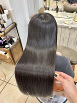 ジーテ 渋谷(gite) ピチキュアα×艶髪ストレート「渋谷/髪質改善/髪質改善TR」