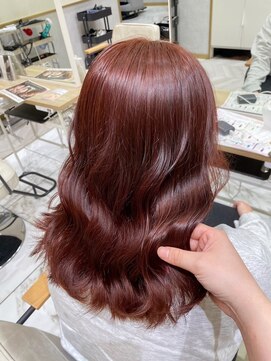 ゼスト フィーノ(ZEST fino) 【猪口美沙希】ワンカラーでできる暖色系カラー