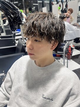 オーシャントーキョー(OCEAN TOKYO) 波巻きパーマメンズツイストスパイラルパーマツーブロック