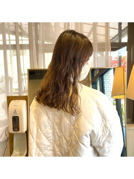 ルアナ ヘアメイク(Luana hair make) コテ巻き風デジタルパーマ