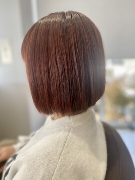 バイラ(Bailar) Bailar【バイラ】ボブスタイル×ピンクベージュ