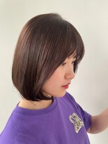 ユウヘアー 本山店(U Hair) 【U Hair】韓国風小顔ボブ★透明感カラー/10代20代30代