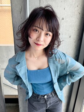 ノラジャーニー(NORA Journey) 【佐藤諒】顔周りカット顔周りレイヤーカット前髪カットウルフ