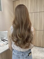 ウェイズトウキョウ 新宿店(Ways TOKYO)&nbsp;レイヤーカット　ベージュカラー　ロングヘア