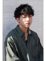 ミーサ バイ ブレイク(mysa by BREK) MEN’S HAIR/ニュアンスパーマ/ダークアッシュ/スペインカール