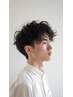 【男性人気】メンズカット+クレンジングSH+頭皮ケアTR+眉カット ￥5500