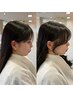 ユリカ指名【横顔美人♪顔周り、前髪カット＋トリートメント】￥4950