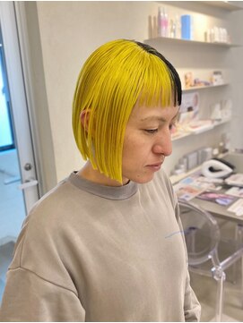 パドメ(padme) イエロー×ブラック