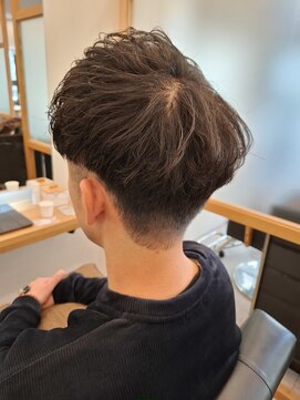  リュクスバトーバイトリコ 船橋南口店(Luxe BATEAU by tricot) メンズショートパーマ