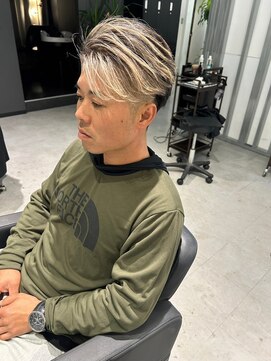 メンズサロン キング 梅田店(Men’s salon K!ng) 波巻きツイストスパイラルパーマ/フェザーパーマ/眉毛/メンズ