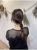 お呼ばれヘアアレンジ♪