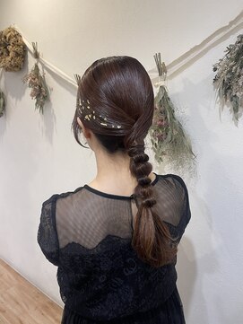 ルヴェール 本店(LeVert) お呼ばれヘアアレンジ♪