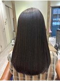 縮毛矯正カットトリートメント