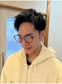 スパイキーショート/アップバング/メンズショート