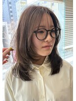 ウクク(UCUCU)&nbsp;Olive beige x layer cut