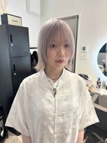 ホープ(hope)&nbsp;レイヤーボブ×ハイトーン【梅田｜Yu-ki】