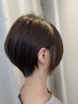 ソアンヘアー(SOAN hair)の写真/ショート特化の美容室だからこそ、1人1人の髪の流れを見極めてカット。乾かすだけで時短スタイリングに♪