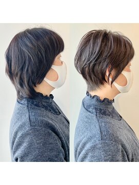 アルトル 池袋(altru) ホワイトグレージュ/ミニウルフ/チェリーブラウン