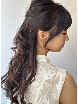 ソラ 麻布十番店(SORA) ロングハーフアップ