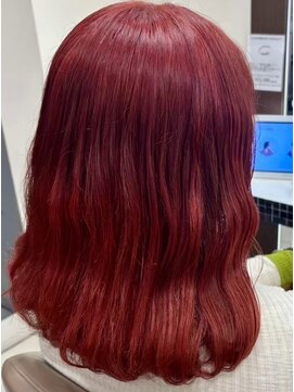 スタイル 横浜(STYLE) 【担当 金光】ダブルカラー/ケアブリ/ハイトーン/レッド/