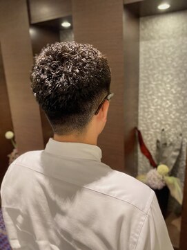 銀座マツナガ 浅草店 ビジカジゆるふわナチュラルアイロンパーマ