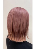アールモンドヘア新世界&nbsp;ピンクカラー