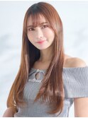 【loe】レイヤーカット×ストレート×髪質改善×美髪