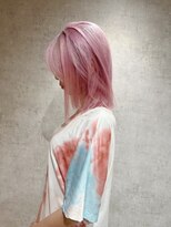 ネウィ 調布(newi)&nbsp;ミディアムレイヤー/ハイトーン/ピンクカラー