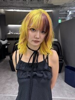 ロテ 名古屋 名駅店(Lote.)&nbsp;ミディアムヘア/デザインカラー/フェイスフレーミング/名古屋