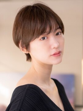 サーカス バイ ビュートリアム 青山(CIRCUS by BEAUTRIUM) マッシュショート ダークアッシュ 似合わせカット