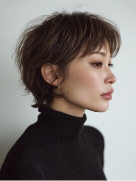 AccessMoon 米沢本店 クラゲヘアー/小顔/ココアベージュ/オリーブグレー/水戸米沢