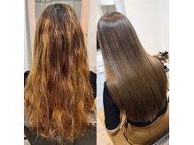 縮毛矯正で満足できなかった方も是非ご体感ください