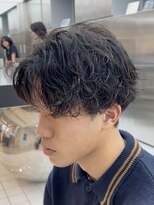 フィフスパーク(fifth PARK)&nbsp;シャドウパーマルーズパーマメンズマッシュ渋谷